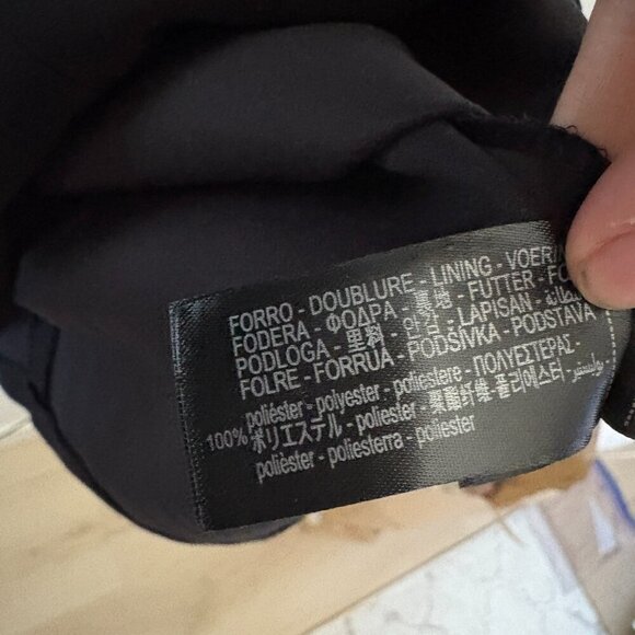 Zara Velvet Bow Sleeveless V Neck Mini Dress Black Size Medium - Picture 11 of 11